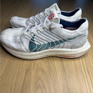 NIKE Pegasus Turbo Next Nature Pure Platinum Bright Spruce Men’s Sneakers Size 9